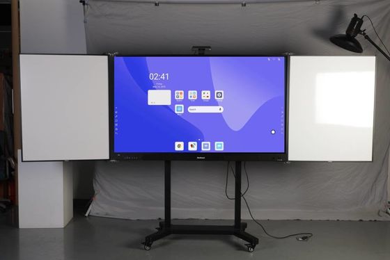 공장 도매 대학 학교 인터랙티브 스마트 블랙 크레크보드 마커 펜 인터랙티브 화이트보드 그린보드 터치 패널 디스플레이 75 86 인치 교육용 인터랙티브 평면 패널과 IR 사이드보드