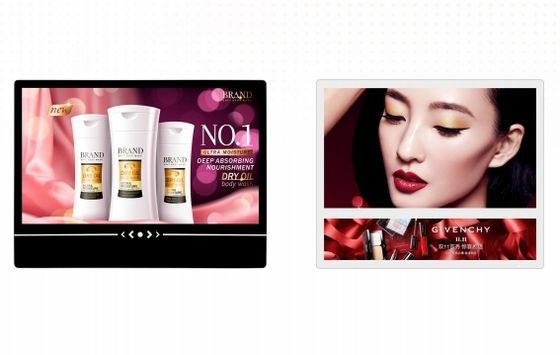 슈퍼마켓, 공항, 호텔용 안드로이드/윈도우 OS 벽걸이형 터치스크린 디지털 광고 모니터