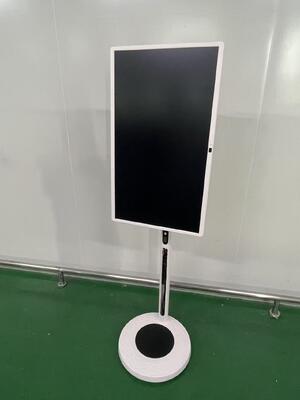 32인치 휴대용 스마트 TV 모바일 터치 스크린 무선 안드로이드 TV 바퀴