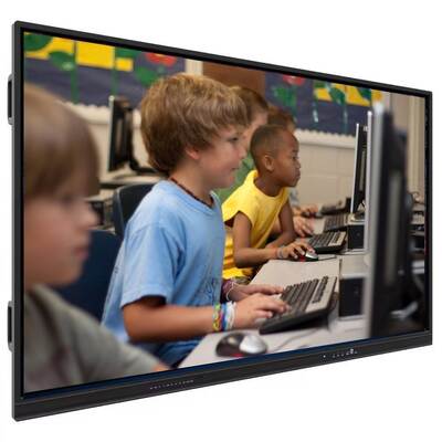 VESA 표준 벽에 장착된 4mm 온화 유리 및 6 Array 마이크를 탑재한 인터랙티브 평면 패널