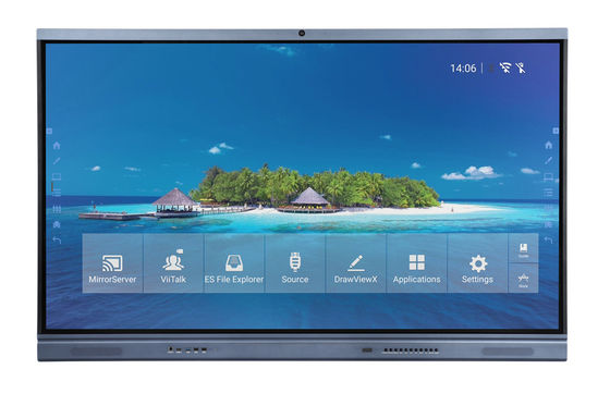 86인치 LED 스마트 보드 4K 인터랙티브 패널과 함께 MINI PC의 온-인-વન 컴퓨터 인터랙트 화이트보드