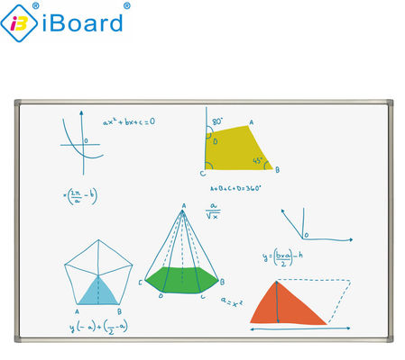 90인치 적외선 인터랙티브 화이트보드 전자 화이트보드 USB 인터페이스 세라믹 나노 표면