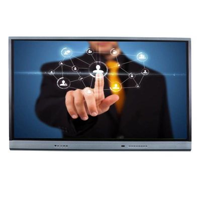 40 터치 포인트 다중 터치 화면 적외선 초미세 터치 86 인치 패널 옵션 카메라 마이크 스피커 무선 클릭 공유