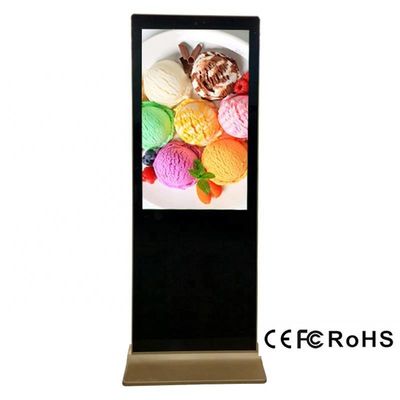 OEM 크기 LCD 다 접촉 상호 작용하는 간판 전시 3840x2160 알루미늄 안드로이드
