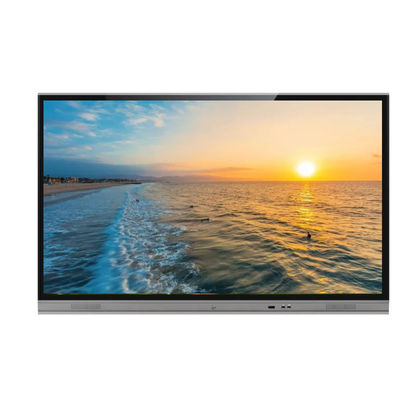 상호 작용하는 패널 86 인치는 똑똑한 널 알루미늄 합금 구조 4K 350cd/m² 적외선 접촉을 지도했습니다